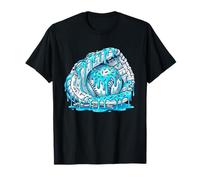 Blue Raspberry Drip Baseball Glove Ice Cream Sprinkles Cool T-Shirt