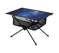 Blue Ray Table de plage pliable avec sac de transport pour barbecue, fête, camping