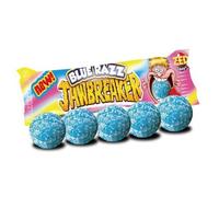 Blue Razz Raspberry Jawbreakers - ZED Candy x3 paquets (5 balles par paquet)