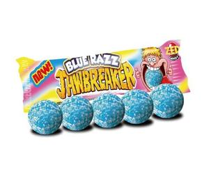 Blue Razz Raspberry Jawbreakers - ZED Candy x5 packs (5 balles par paquet)