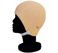 Blue Reef Bonnet de bain pour femme - Style classique et rétro - Avec sangle réglable - Taille unique - Pêche pastel
