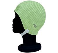 Blue Reef Bonnet de bain pour femme - Style classique et rétro - Avec sangle réglable - Vert pastel