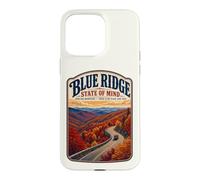 Blue Ridge Carolina Mountains, Caroline du Nord et du Sud rétro Coque pour iPhone 15 Pro Max