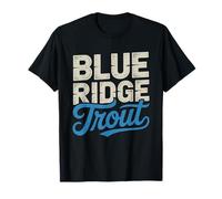 Blue Ridge Trout Mountain Stream Fishing Heritage Cold Water T-Shirt
