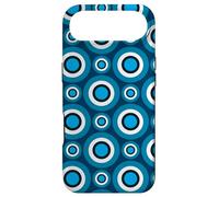 Blue Ring Circle Dot Water Ripple Planetary Pattern Coque pour iPhone Air