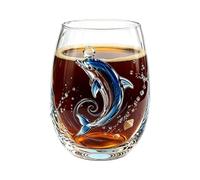 Blue Ringed Octopus Glassware - 420ml Clear Novelty Coastal, Marine Animal