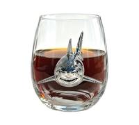Blue Ringed Octopus Glassware - 420ml Clear Novelty Coastal, Marine Animal