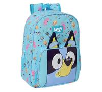 Safta Sac à dos Bluey 10 L 31x41x17,5 cm Poche zippée Bretelles rembourrées Multicolore