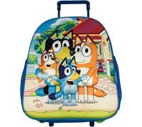 Blue Sac À Dos Préscolaire Avec Roulettes, Idéal Pour Enfants De Différents Âges - Qualité Et Résistance - Avec Poignées - 32 X 26 X 10 Cm, Multicolore, M, Décontracté