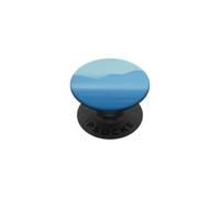 Blue Sea Sky Minimalist Mountains PopSockets PopGrip Adhésif