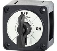 Blue Sea Systems 6004200 m-Series Interrupteur de batterie verrouillable Marche/Arrêt Noir