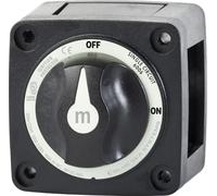 Blue Sea Systems 6006200 m-Series Interrupteur Marche/arrêt pour isolateur de Batterie avec clé de Verrouillage, Noir