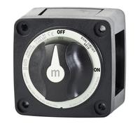 Blue Sea Systems 6010200 m-Series Mini Interrupteur de Batterie, 300 A, 32 V DC, Double Circuit, Noir