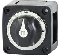 Blue Sea Systems 6010200 m-Series Mini Interrupteur de Batterie, 300 A, 32 V DC, Double Circuit, Noir