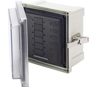 Blue Sea Systems Blue Sea 3113 SMS Boîtier pour système de montage en surface 6 circuits vierges