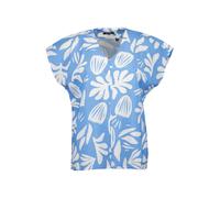BLUE SEVEN Chemisier azur / blanc, Taille L