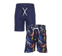 BLUE SEVEN Pantalon bleu marine / jaune foncé / vert pastel / orange, Taille 122