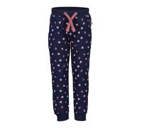 BLUE SEVEN Pantalon bleu marine / rosé / éosine, Taille 116