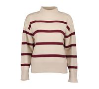 BLUE SEVEN Pull-over beige / rouge cerise, Taille L