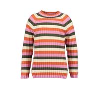 BLUE SEVEN Pull-over jaune pastel / vert foncé / homard / pitaya, Taille 128
