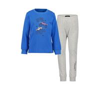 BLUE SEVEN Pyjama bleu / gris / orange, Taille 116