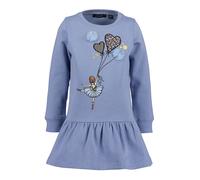 BLUE SEVEN Robe bleu clair / marron / jaune / noir, Taille 122