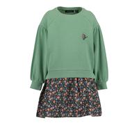 BLUE SEVEN Robe bleu marine / bleu clair / vert / corail, Taille 104