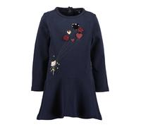 BLUE SEVEN Robe bleu nuit / jaune / bourgogne / blanc, Taille 92