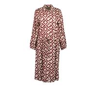 BLUE SEVEN Robe-chemise beige clair / rouge cerise, Taille 38