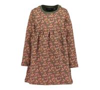 BLUE SEVEN Robe jaune pastel / vert foncé / rose / rouge, Taille 128