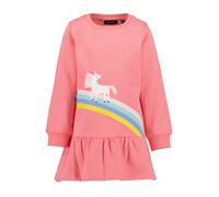 BLUE SEVEN Robe jaune / vert foncé / saumon, Taille 92