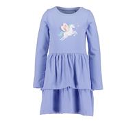 BLUE SEVEN Robe menthe / bleu violet / rose / blanc, Taille 92