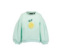 BLUE SEVEN Sweat-shirt turquoise / jaune / vert, Taille 104