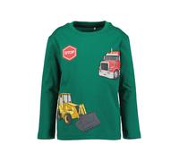 BLUE SEVEN T-Shirt jaune / gris foncé / émeraude / rouge, Taille 92