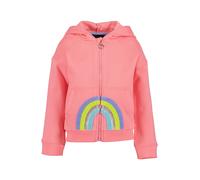 BLUE SEVEN Veste de survêtement bleu clair / jaune / bleu violet / saumon, Taille 98