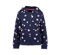 BLUE SEVEN Veste de survêtement bleu foncé / jaune clair / menthe / rose, Taille 98