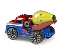 BLUE SKY - Maxi Camion Toupie - Jeu de Plage - 045201 - Multicolore - Véhicule Roues Libres - Plastique - Jouet Enfant - Jeu de Plein Air - Sable - 29 cm - À Partir de 18 Mois