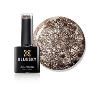 Blue Sky Soak Off UV/LED KS Gamme Paillettes Couleur Vernis à ongles gel, 10 ml, DE LUXE Doré