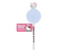 Blue Sky Studios Adorable stylo pompon Hello Kitty - Sanrio Anime Merch pour les filles - Parfaits stylos pour les filles à l'école et au bureau