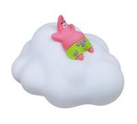 Blue Sky Studios Bob l'éponge Squarepants Patrick Cloud Light - Lampe rechargeable USB-C avec 3 niveaux de luminosité - Design vinyle souple - Lampe de bureau ou lampe de chevet