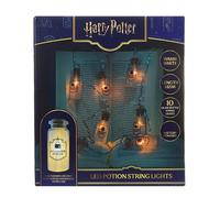 Blue Sky Studios Guirlande lumineuse Harry Potter en forme de bouteille de potion, guirlande lumineuse magique à LED pour chambre à coucher ou bureau, ensemble de lumières du monde magicien cadeau