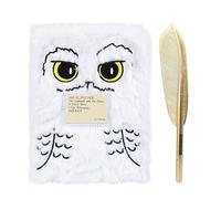 Blue Sky Studios Harry Potter Hedwig Cahier et ensemble de stylo plume, bloc-notes à thème chouette duveteuse, ensemble cadeau d'écriture pour les fans de Harry Potter