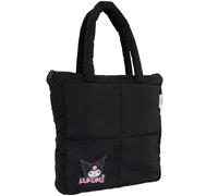 Blue Sky Studios Hello Kitty Kuromi Tote Bag Grande taille Matière douce Bouffée Sac à bandoulière Kawaii Accessoires de mode Hello Kitty, multicolore, Large