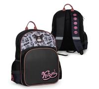Blue Sky Studios Hello Kitty Sac à dos mignon pour enfants et adolescents, fournitures scolaires primaires et secondaires Kawaii, multicolore