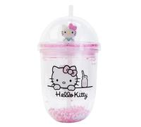 Blue Sky Studios Hello Kitty Tasse à thé aux bulles Kawaii Bouteille avec paille Marchandise mignonne et cadeau - Hello Kitty
