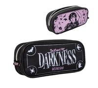 Blue Sky Studios Mercredi Trousse rectangulaire pour articles de papeterie, stylos et fournitures scolaires - Darkness, multicolore