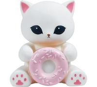 Blue Sky Studios MOFUSAND Lampe de Bureau USB 3 Niveaux de Luminosité - Chaton avec Donut - Licence Officielle