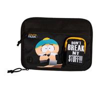 Blue Sky Studios South Park Mini étui pour tablette Tech Bag Organizer - Petite pochette de rangement pour appareils électroniques pour voyage - South Park Merchandise, Noir