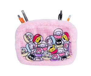 Blue Sky Studios Trousse à crayons Hello Kitty pour la rentrée scolaire, trousse à crayons kawaii, jolie trousse de maquillage de voyage, cadeau Hello Kitty, multicolore, Peluche