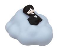 Blue Sky Studios Wednesday Cloud Light - Lampe rechargeable USB-C avec 3 niveaux de luminosité - Design vinyle souple - Mercredi endormi sur un nuage - Lampe de bureau